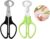 Quail Egg Scissors,(2PCS) Bird Pigeon Egg Cutter Opener Stainless Steel Kitchen Tool Housewife Clipper