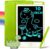 Richgv LCD Writing Tablet, 10 inch Kids Drawing Tablet, Digital Electronic Drawing Board, Tablet Doodle Board for Kids and Adults at Home, School and Office Drawing & Writing, W/Spare Battery (Green)