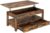 Rolanstar Coffee Table, 47″ Lift Top Coffee Table with Drawers and Hidden Compartment, Retro Central Table with Wooden Lift Tabletop, for Living Room, Rustic Brown