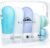 Silicone Travel Bottles and EVA Toiletry Bag – TSA & Airline Approved, Travel Bottles and containers for Creams, Liquids …