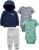 Simple Joys by Carter’s Baby-Boys 4-Piece Neutral Jacket, Bodysuit, and Pant Set