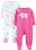 Simple Joys by Carter’s Baby-Girls 2-Pack Cotton Footed Sleep and Play