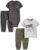 Simple Joys by Carter’s baby-boys 4-piece Bodysuit, Top, and Pant SetPants Set