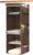 SimpleHouseware 5 Shelves Hanging Closet Organizer, Brown