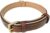 Soft Touch Collars Padded Leather Dog Collar Brown, Slimline Edition, Size Large