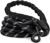 Strong Dog Leash, Reflective Rope, Chew Resistant Paracord for Medium and Large Dogs, Durable Metal Clasp, Attaches to Pet Collar (6 Foot, Black)