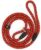 Sweeethome Dog Slip Rope Leash, Rope Lead for Pet, Adjustable Pet Leash Strong Dogs Training Leash Climbing Dog Rope Leash, 5 FT Nylon Leash for Dog Training Leash Small and Medium GOG Leash (red)