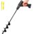 TCBWFY Garden Auger Drill Bit 1.6×16.5 inch Garden Auger Spiral Drill Bit Rapid Planter for 3/8” Hex Drive Drill – for Tulips, Iris, Bedding Plants and Digging Weeds Root