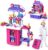 Toy Doctor Kit for Kids: 40 Pcs Pretend Play Kids Doctor Set with Electronic Stethoscope Dress Up Doctor Costume Carrying Storage Case – Role Play Toys Medical Kit for Toddlers Boys Girls