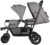 Twin Stroller，Twin Double Stroller Wagon，Large StorageBasket，5-Point Seat Belt， Lightweight Travel，Easy Foldable