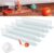 Under Couch Blocker for Pets Gap Bumper Toy Blockers for Furniture Stop Dogs and Cats Safety PVC Adjustable Clear Toy Blocker for Sofa Bed Barrier Blocking with Strong Adhesive 5 Pack 3.2 Inches High