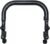 Universal Baby Stroller Bumper Bar, Armrest Handle Crossbar, Black PU Leather