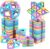 Upgraded Magnetic Tiles Toys for 3 4 5 6 7 8+ Year Old Toddlers Boys Girls, Magnetic Building Blocks Educational STEM Toys Gifts for Age 3-6 4-5 4-8 Kids Christmas Birthday