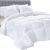 Utopia Bedding All Season Comforter – Ultra Soft Down Alternative Comforter – Plush Siliconized Fiberfill Duvet Insert – Box Stitched (Queen, White)