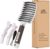 VICKYLEE Boar Bristle Hair Brush Curved and Vented and Oversize Design Detangling Hair Brush for Women Long,Thick,Curly,Wet Hair,dry hair and Tangled Hair Blow Dryer Brush (White)