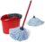 Vileda SuperMop and Bucket Set with 1 Extra Refill | Extendable Handle | Made of 100% Microfibre | Machine Washable Mop Head