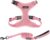 Voyager Step-in Lock Dog Harness w Reflective Dog Leash Combo Set with Neoprene Handle 5ft – Supports Small, Medium and Large Breed Puppies/Cats by Best Pet Supplies – Pink, S