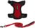 Voyager Step-in Lock Pet Harness – All Weather Mesh, Adjustable Step in Harness for Cats and Dogs by Best Pet Supplies – Red/Black Trim, XXXS