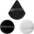 Wellehomi Makeup Powder Puffs,Triangle Velour Powder Puffs with 2pcs Round Powder Puffs Apply for Daily Makeup Such as Foundation,Cream,Blush