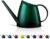 WhaleLife Indoor Watering Can for House Bonsai Plants Garden Flower Long Spout 40oz 1.4L 1/3 Gallon Small Modern (Green)