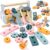 Wooden Construction Montessori Toys for 2 3 4 Year Old, Kids Tool Set Toddler Work Bench Building Educational Toys Pretend Play Christmas Birthday Gifts for 2 3 4 5 Year Old Boys Girls