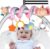 XIXILAND Car Seat Toys Baby Toys 0-6 Months Stroller Toys, Infant Toys 0-3 Months Crib Toys Newborn Toys 0 3 Months Brain Development Carseat Toys Baby Hanging Toys with Mirror Rattles Teether