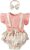 Xifamniy Baby Girl Clothes Outfit Summer Ruffle Sleeve Shorts Newborn