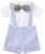 Xuefoo Baby Boys Clothes Gentleman Outfits Suits, Infant Long Sleeve Romper+Bib Pants+Bow Tie Clothing Set