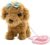 YH YUHUNG Walking Dog Toys for Kids with Remote Control Leash, Plush Electronic Pets Puppy Interactive Dog That Walk, Bark, Head Nod, Wags Tail(Brown)