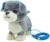 YH YUHUNG Walking and Barking Dog Toy Pet with Remote Control Leash Walking Puppy Toys for Kids Electronic Pets for Girls (Blue)