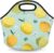 bisibuy Lemon Fresh Neoprene Lunch box Insulated Soft Bag Mini Cooler Thermal Meal Tote Kit for Men,Women,Work,Picnic,Travel