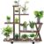 cfmour Wood Plant Stand Indoor Outdoor, Plant Display Multi Tier Flower Shelves Stands, Garden Plant Shelf Rack Holder in Corner Living Room Balcony Patio Yard with 3 Free Gardening Tools