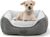 dog beds for small dogs，small cat bed,dog bed for crate,puppy bed ,Comfy Durable Pet Beds with Reversible&Washable Cushion，dog beds & furniture，grey dog cot ，dog sofa