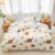 qjmiaofang Dinosaur Bedding for Boys Dinosaur Bedding Sets Reversible Dinosaur Printed Bedding for Kids Boys Teens Little Cute Dinosaur Comforter Cover with Zipper Closure and Ties NO Comforter