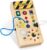 wakelnsa Toddler Montessori LED Busy Board,Christmas & Birthday Gift for 1+ Toddler Boy and Girl,Baby Sensory Board,Light Switch Toy,Travel Toy,Road Trip Essentials Kid,Wooden Toy for Toddler Activity